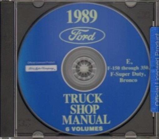 1989 Ford f150 owners manual