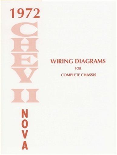 CHEVY II/NOVA 1972 Wiring Diagram 72 | eBay