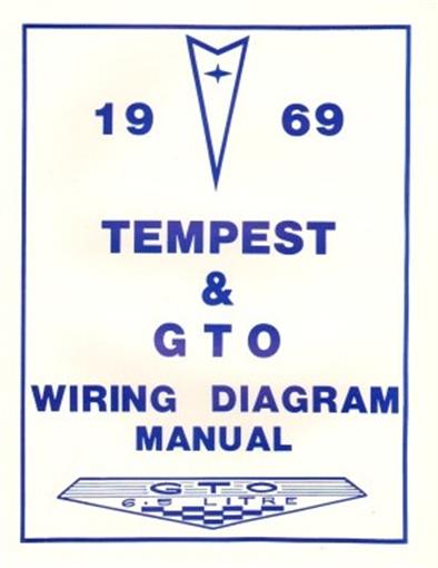 Pontiac 1969 Tempest  U0026 Gto Wiring Diagram 69