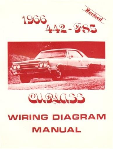 Oldsmobile 1966 F85  442  U0026 Cutlass Wiring Diagram
