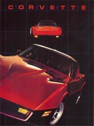 FOLLETO de ventas UU 1981 Chevrolet Corvette Original EE 