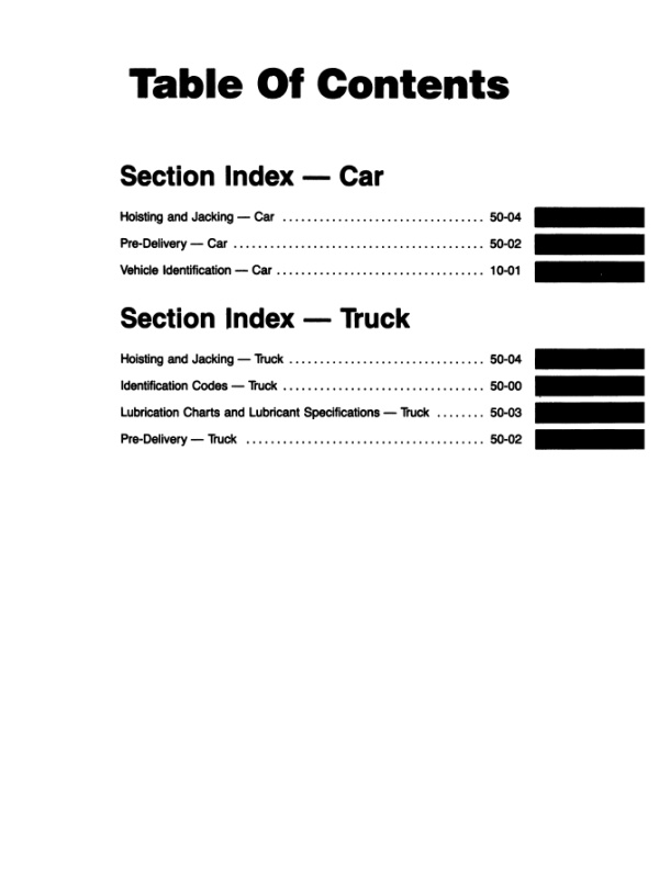 1989 Ford econoline owners manual #10
