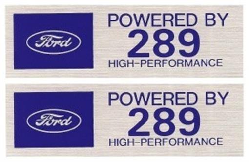 Ford racing valve cover stickers #9