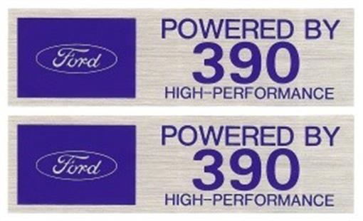 Ford racing valve cover stickers #10