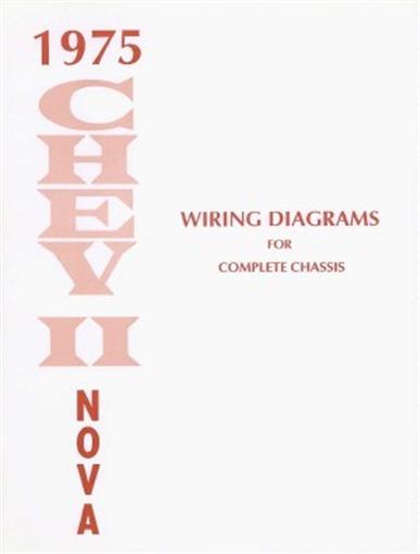 CHEVY II NOVA 1975 Wiring Diagram 75 | eBay