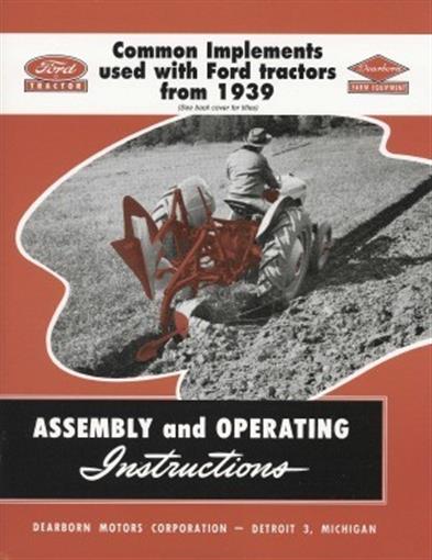 Ford tractor implements book #2