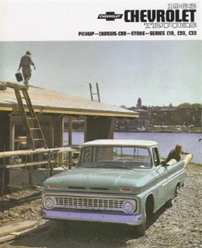CHEVROLET 1963 Truck Sales Brochure 63 Chevy Pick Up  
