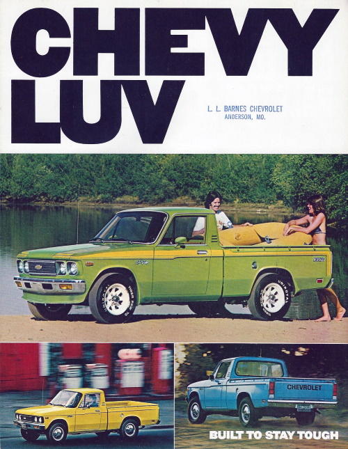 CHEVROLET 1977 Vintage ORIGINAL Chevy LUV Sales Brochure NOS not a reprint - Foto 1 di 1